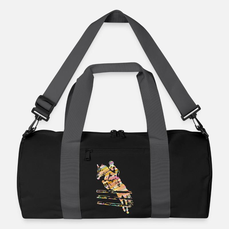 Reiter Springreiten Recycelte Duffel Bag