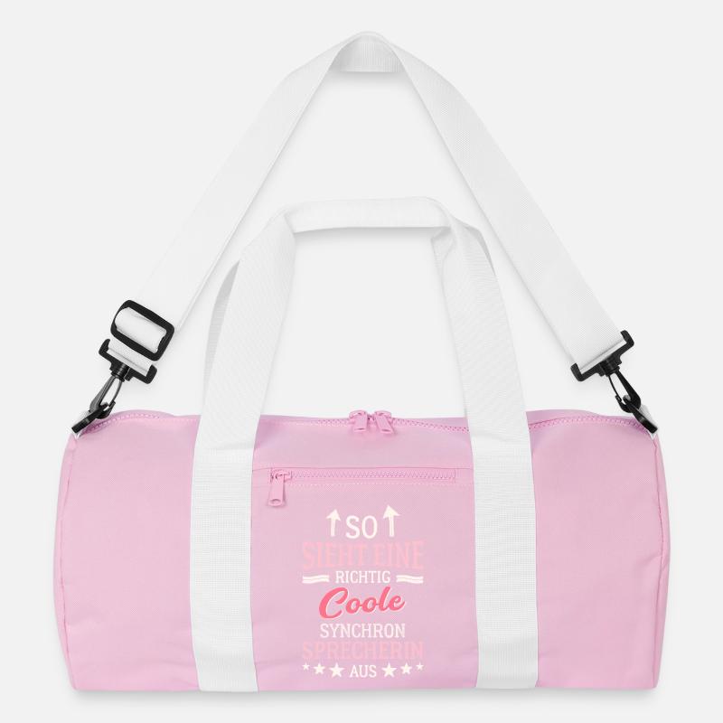So sieht eine richtig coole Synchronsprecherin aus Recycelte Duffel Bag