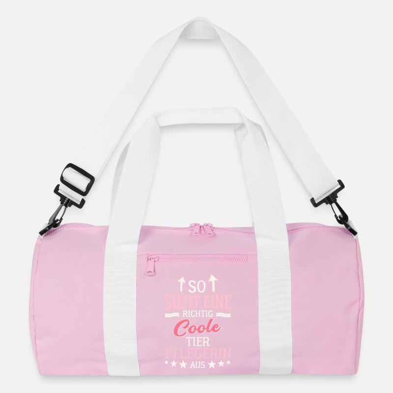 So sieht eine richtig coole Tierpflegerin aus Recycelte Duffel Bag