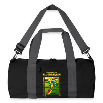 Kite Owner - Recycled Duffel Bag - black/graphite grey - Front