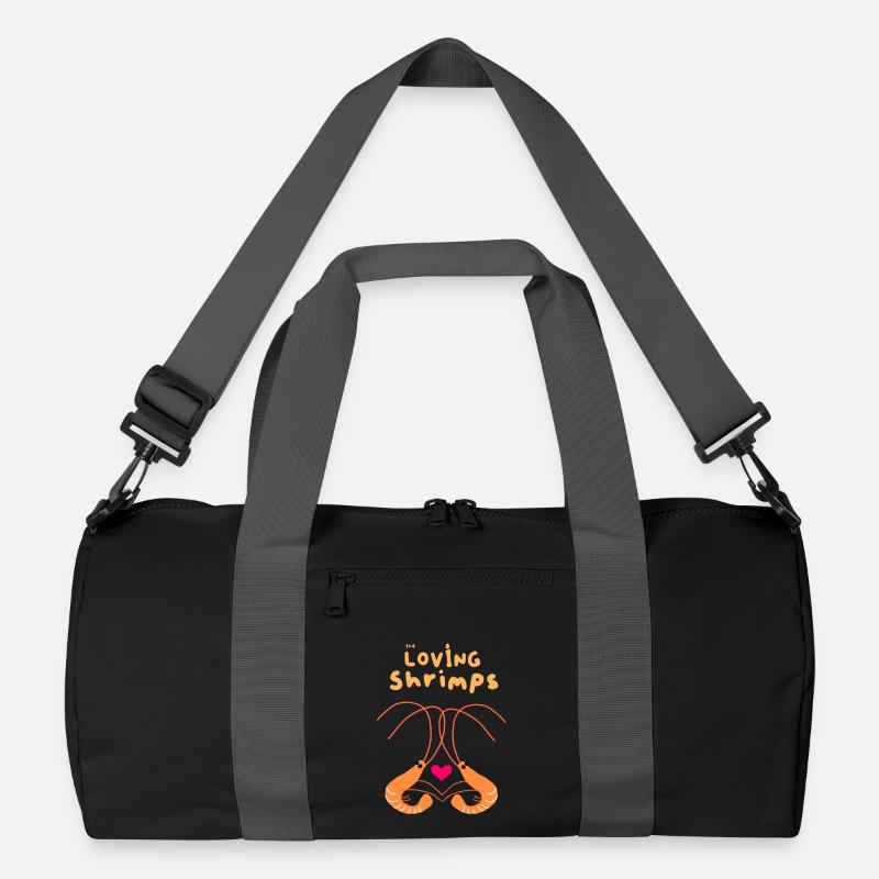 Garnelen zu zweit Recycelte Duffel Bag
