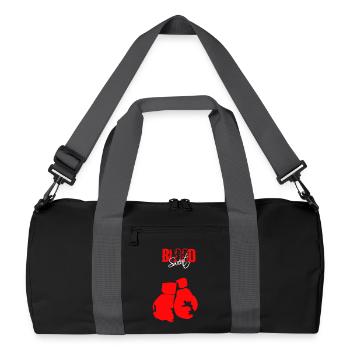 Boxing Blood Sweat And Tears - Recycled Duffel Bag - black/graphite grey - Front