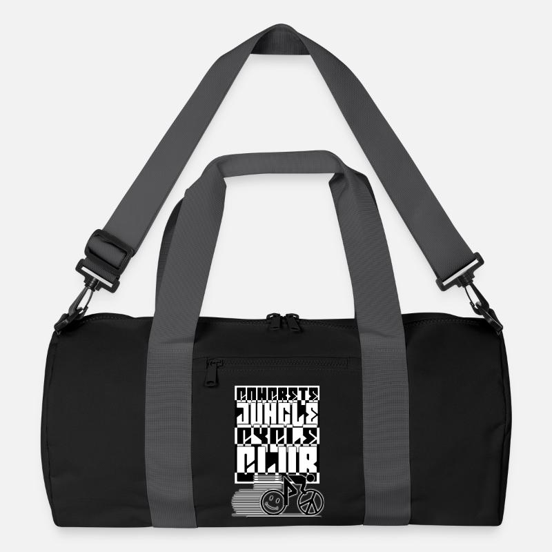 Racer - Recycled Duffel Bag - black/graphite grey