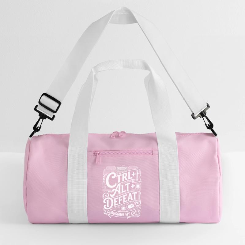 CTRL ALT DELETE Debugging My Life Recycelte Duffel Bag