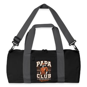 Papa Club Édition Limitée 2026 - Sac de sport recyclé - noir/gris graphite - Devant