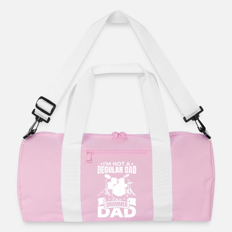 I'm a drummer dad Recycled Duffel Bag