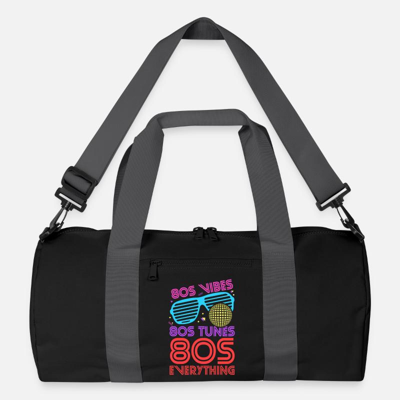 80s Vibes Tunes Everything Recycelte Duffel Bag