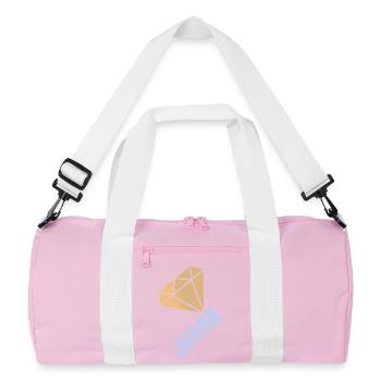 Edel Jesse - Recycled Duffel Bag - pink/white - Front