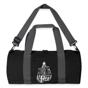 Boxhandschuh Boxen - Recycelte Duffel Bag - Schwarz/Graphitgrau - Vorne