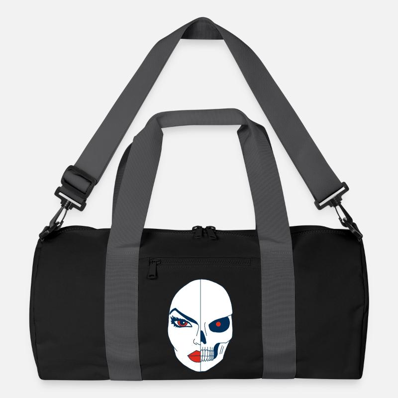 Tod und sein Gesicht Recycelte Duffel Bag