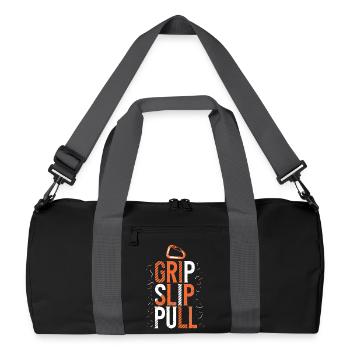 Grip Slip Sweater Climbing - Recycled Duffel Bag - black/graphite grey - Front