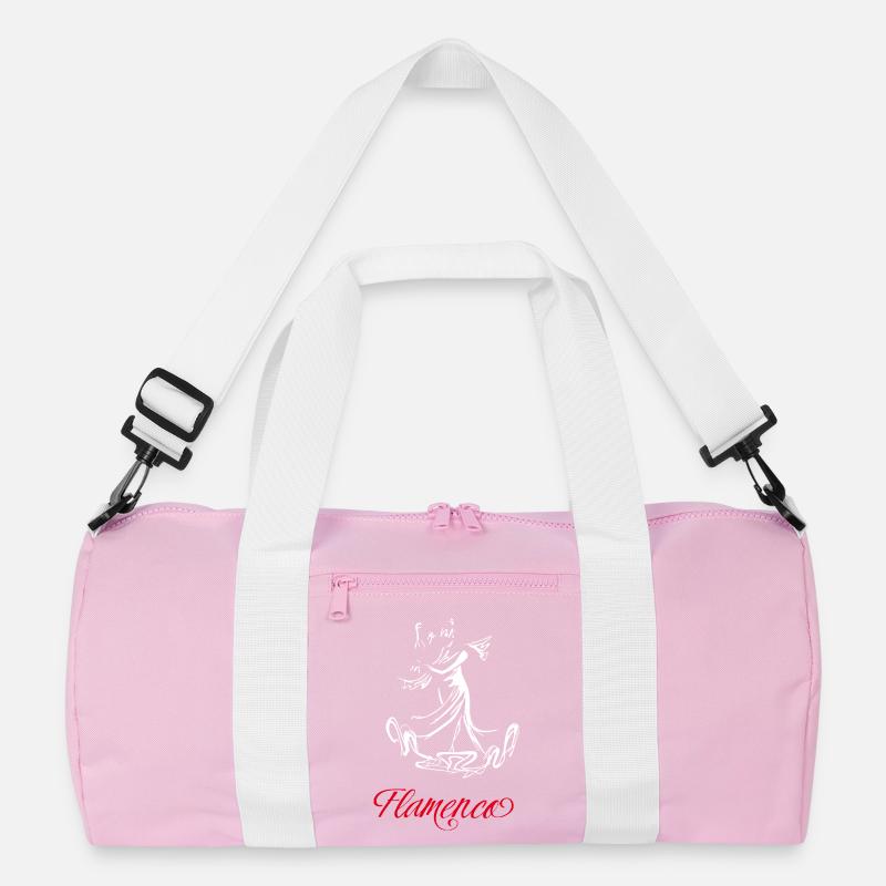 Flamingo (dunkel) Recycelte Duffel Bag