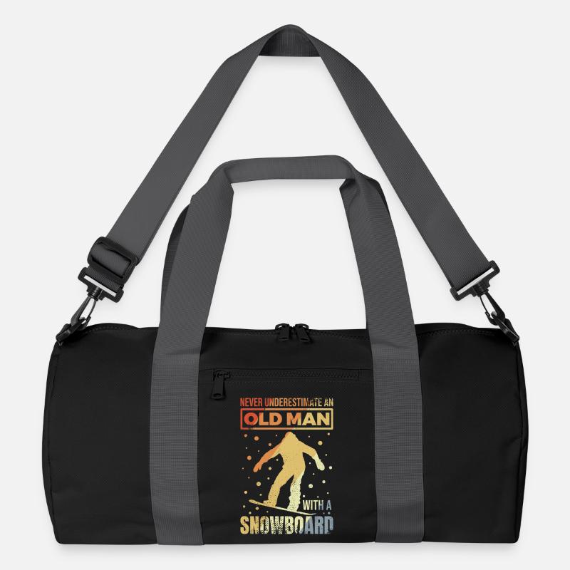 Snowboard Großvater Recycelte Duffel Bag