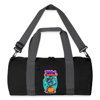 Trick 4 Candies Halloween Skateboard Tee - Recycled Duffel Bag - black/graphite grey - Front