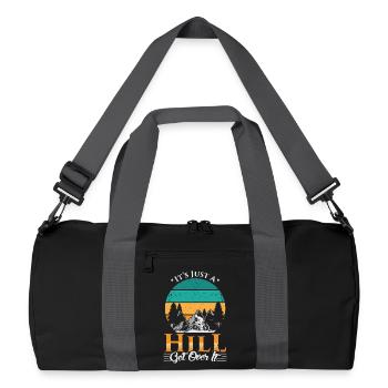 BMX Bicyclette Dire BMX Biker - Sac de sport recyclé - noir/gris graphite - Devant