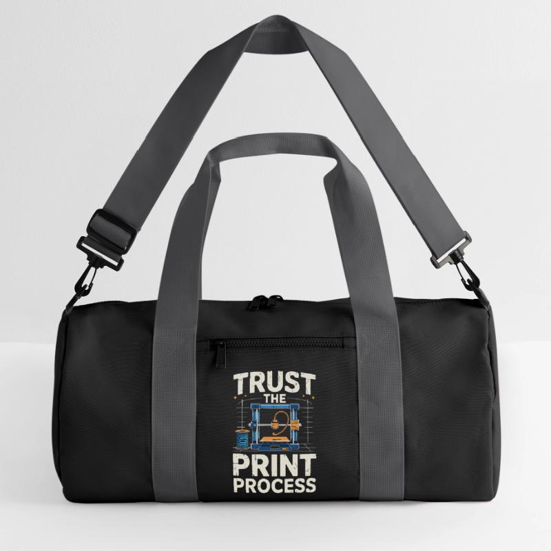 Faites confiance au processus d’impression : un drôle de proverbe d’impression 3D Sac de sport recyclé