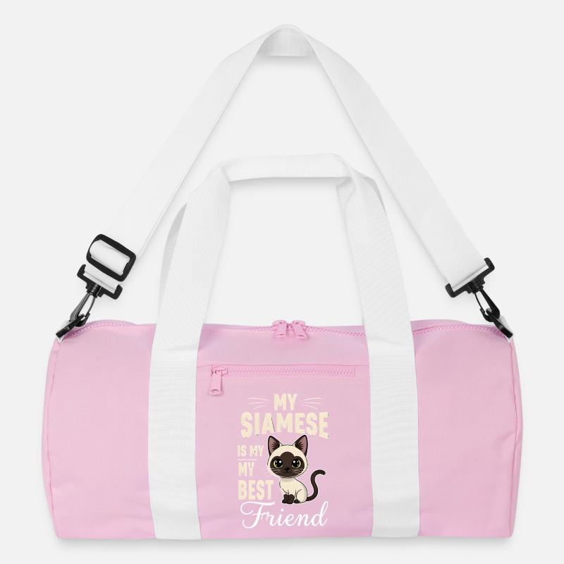 Siamese cat Siamese cat Recycled Duffel Bag