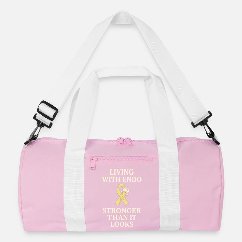 Endometriose-bewusstsein Endo Warrior Recycelte Duffel Bag