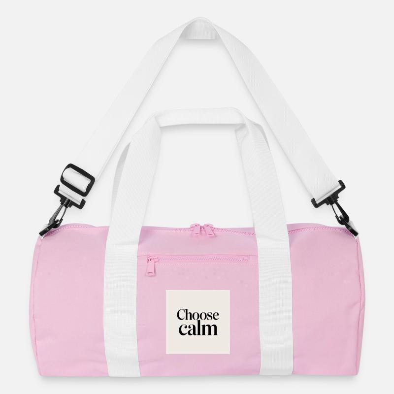 Choose calm Recycled Duffel Bag
