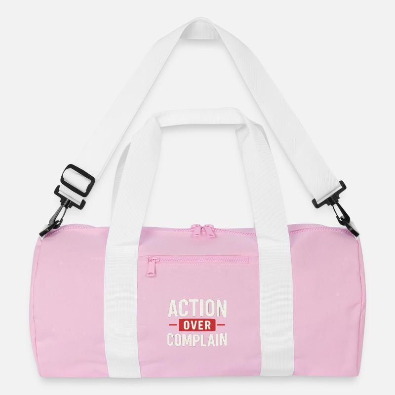 Handeln statt Beschwerde Recycelte Duffel Bag