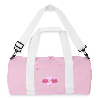 Numéro d’ange du Lotus spirituel 777 - Sac de sport recyclé - rose/blanc - Devant