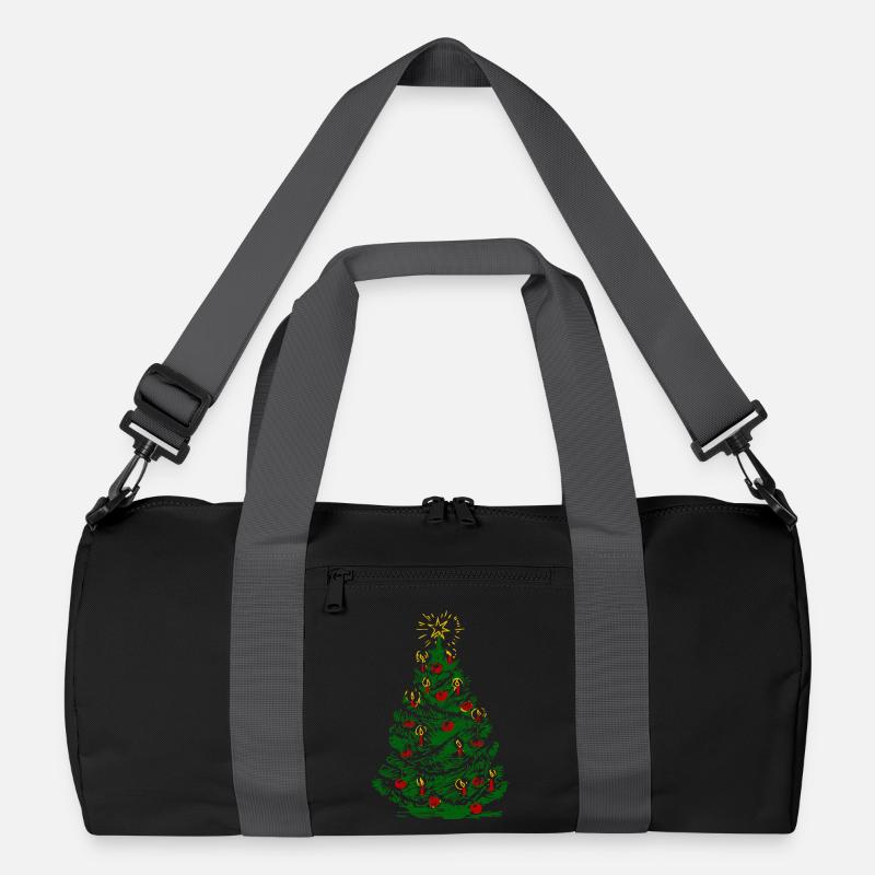 Christmas tree Recycled Duffel Bag