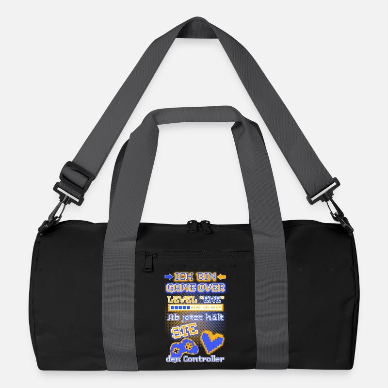 ICH BIN GAME OVER - jetzt hält SIE den Controller Recycelte Duffel Bag