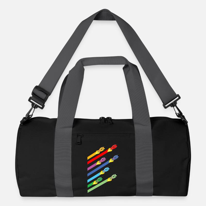 Raketen Renn Recycelte Duffel Bag