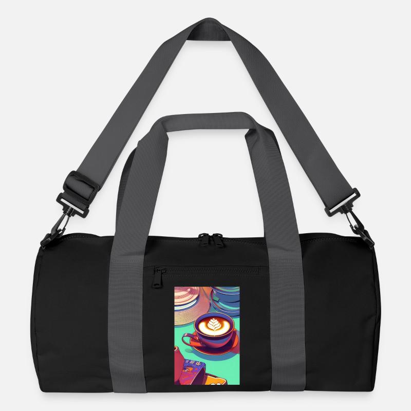 Coffee, coffee beans Recycled Duffel Bag