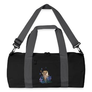 Douce petite sirène - Sac de sport recyclé - noir/gris graphite - Devant