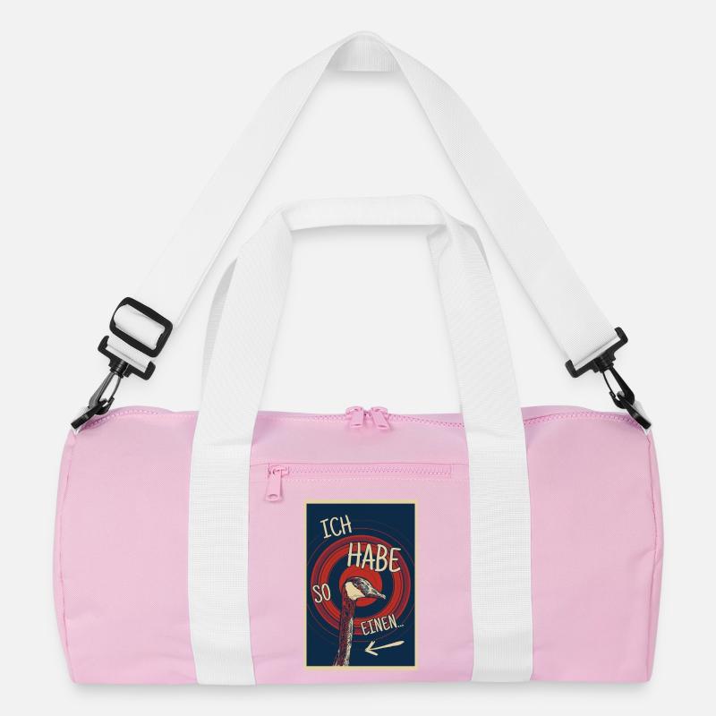 Ich habe so einen Hals - Gänsehals witzig Recycelte Duffel Bag