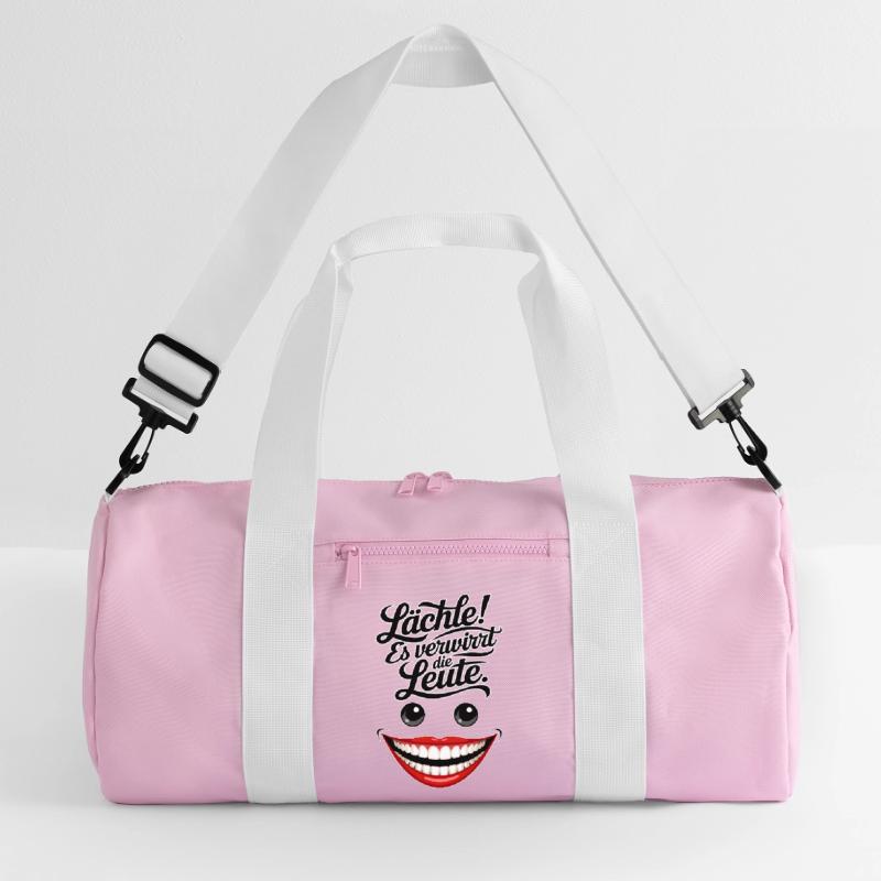 Always smiling Recycled Duffel Bag