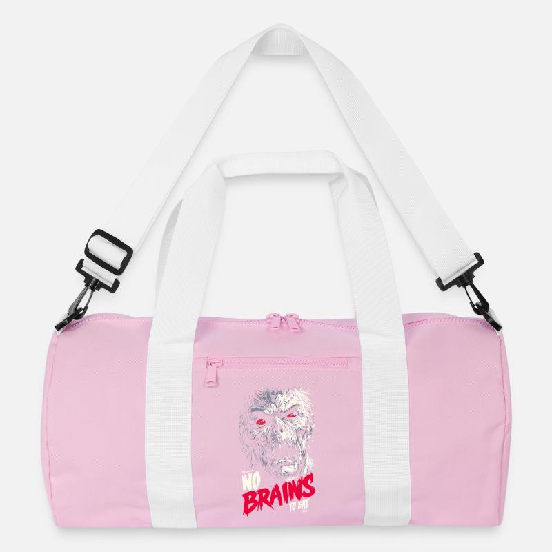 There are no brains Recycled Duffel Bag