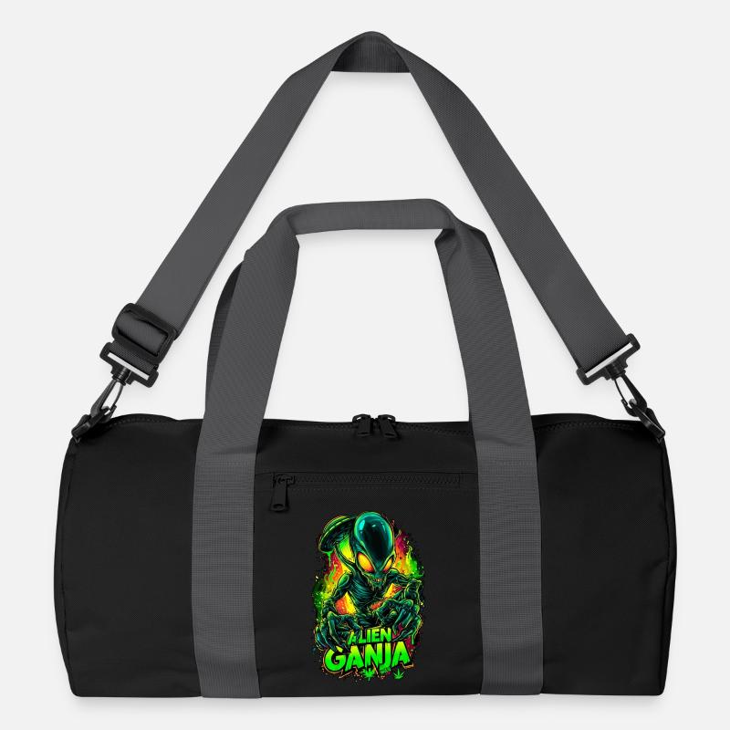 Alien Ganja Recycelte Duffel Bag