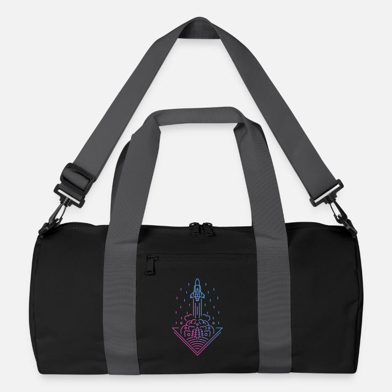Retro Rocket Recycelte Duffel Bag