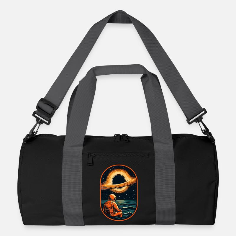 Cosmic Explorer Astronaut Artwork Recycled Duffel Bag