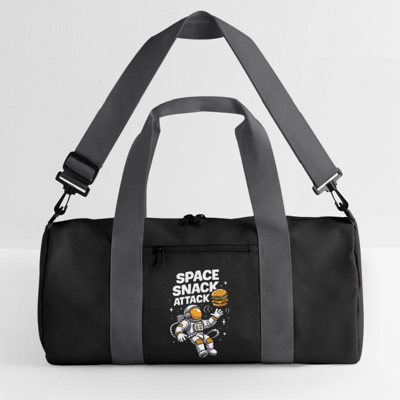 Conception spatiale du hamburger d'astronaute Sac de sport recyclé