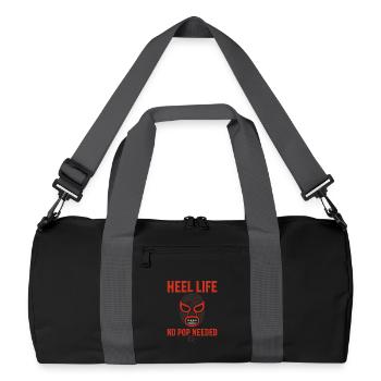 Chemise Funny Dictons – Heel Life Wrestling Fans - Sac de sport recyclé - noir/gris graphite - Devant