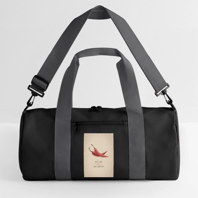 Mit dir Chilli am liebsten Recycelte Duffel Bag