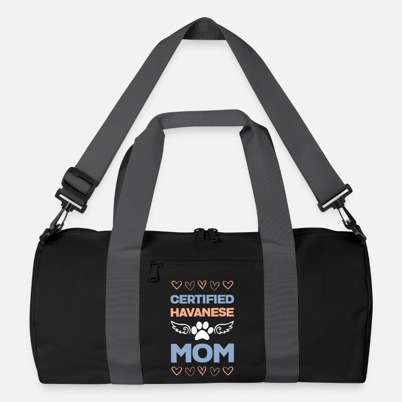 Certified Havanese Mom Recycelte Duffel Bag
