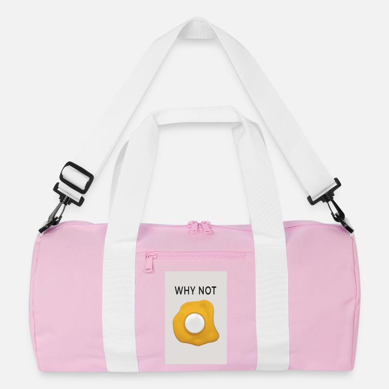 Why Not Motivation Statement Design Recycelte Duffel Bag