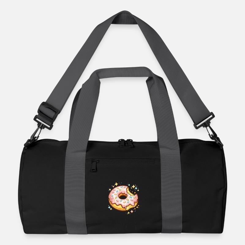 Donut Sparkle Sprinkles Recycled Duffel Bag
