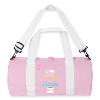 Nurse Nurse - Recycled Duffel Bag - pink/white - Front