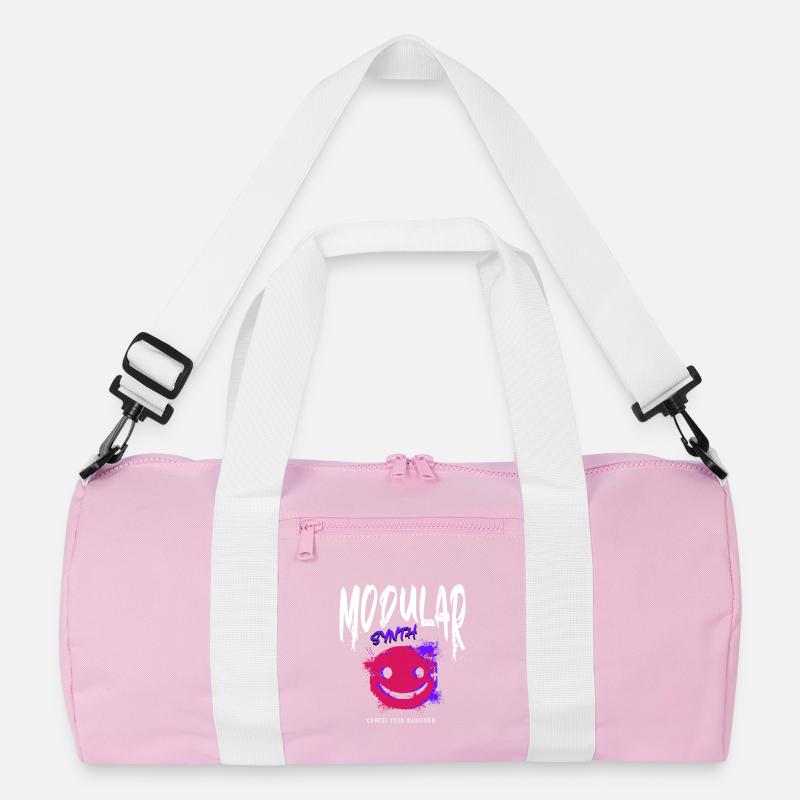 Modular Synth Synthesizer Waveform Recycelte Duffel Bag