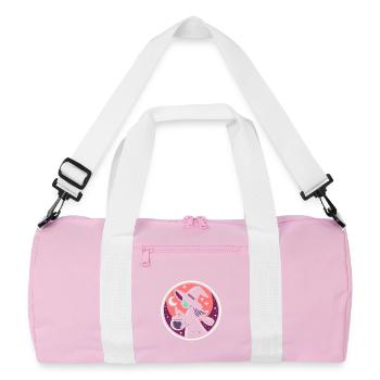 Witch Comic - Recycled Duffel Bag - pink/white - Front