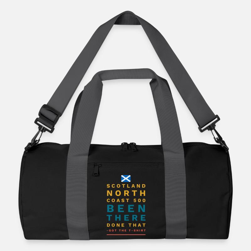 scottish coast nc 500 Recycled Duffel Bag