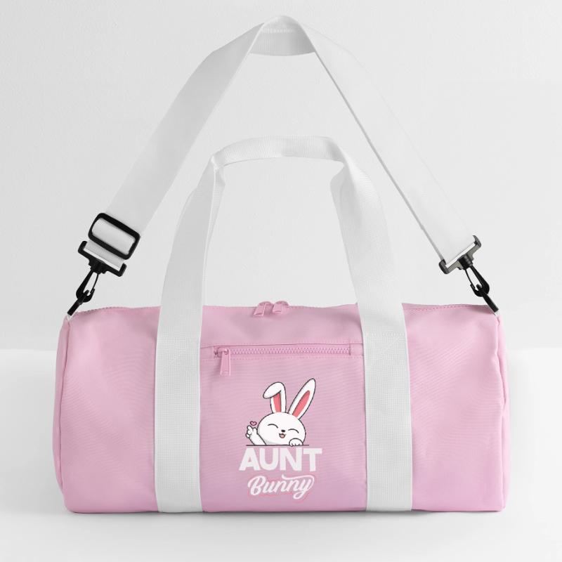 Happy Easter Sweet Easter Bunny Egg Hunt Easter Eggs Recycled Duffel Bag