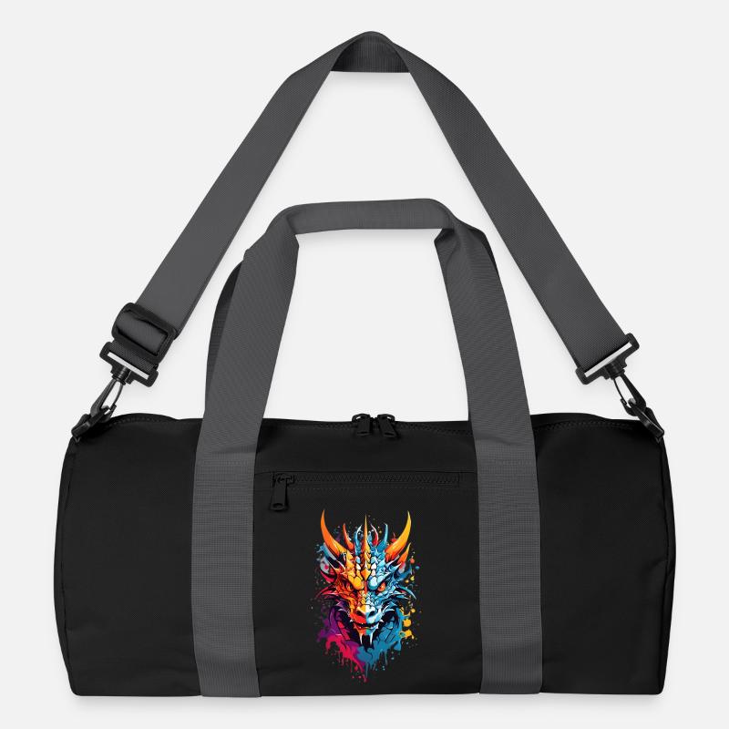 Coole Drache Recycelte Duffel Bag