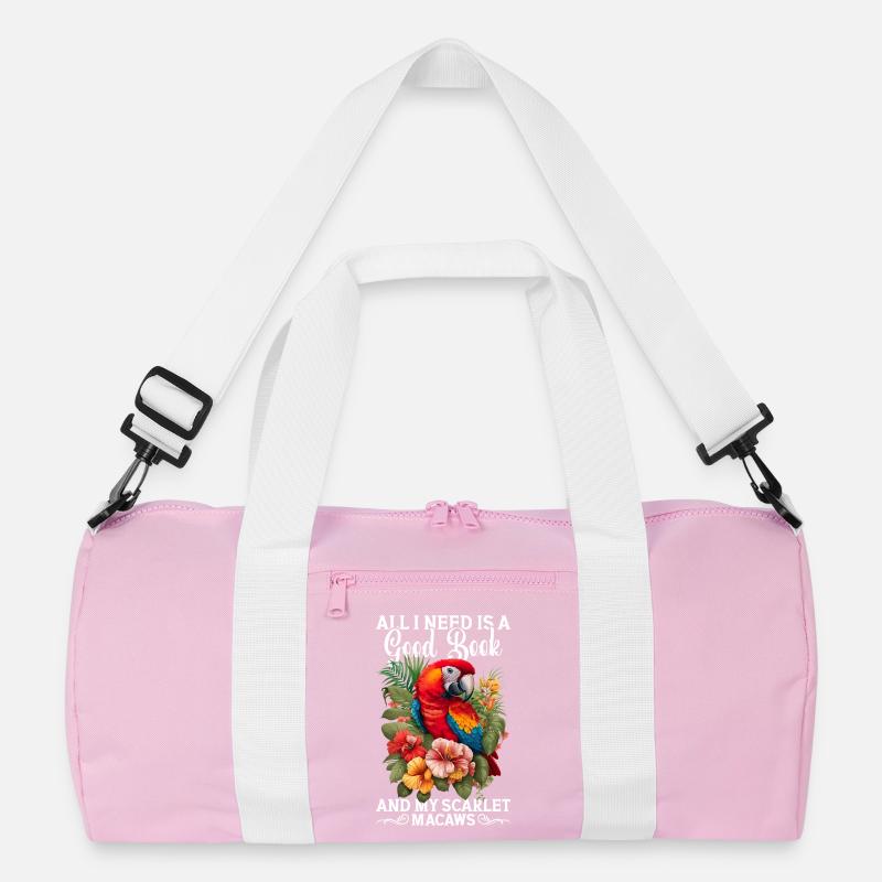 Scarlet Macaw's Design Recycled Duffel Bag