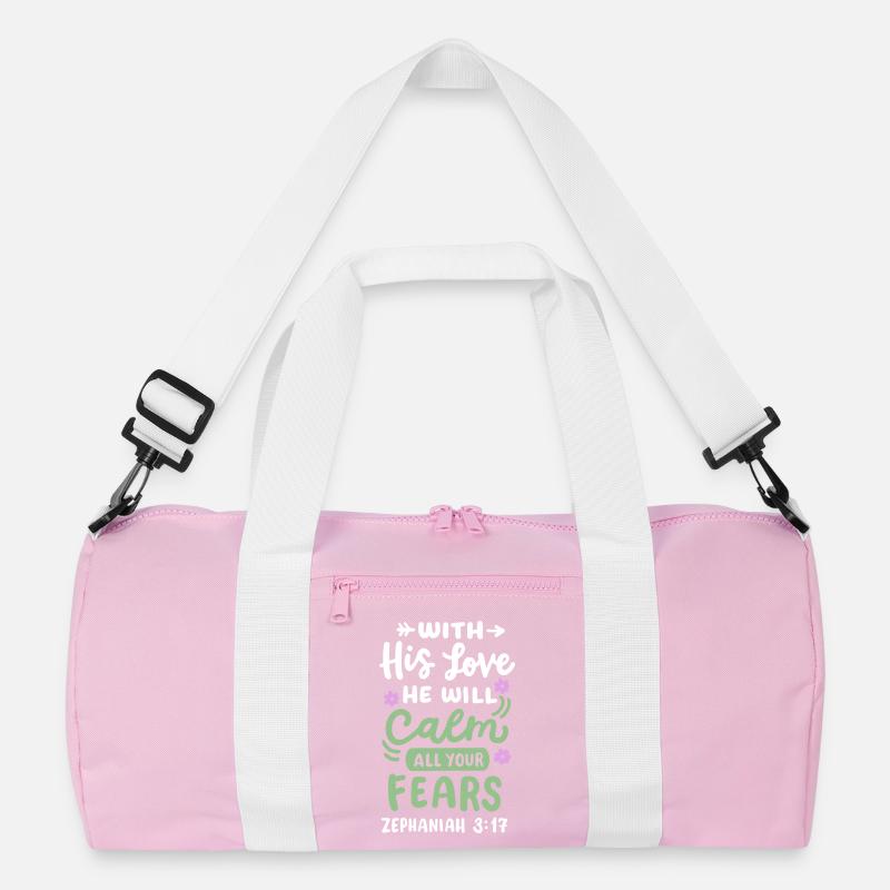 Christlicher Bibelvers Recycelte Duffel Bag